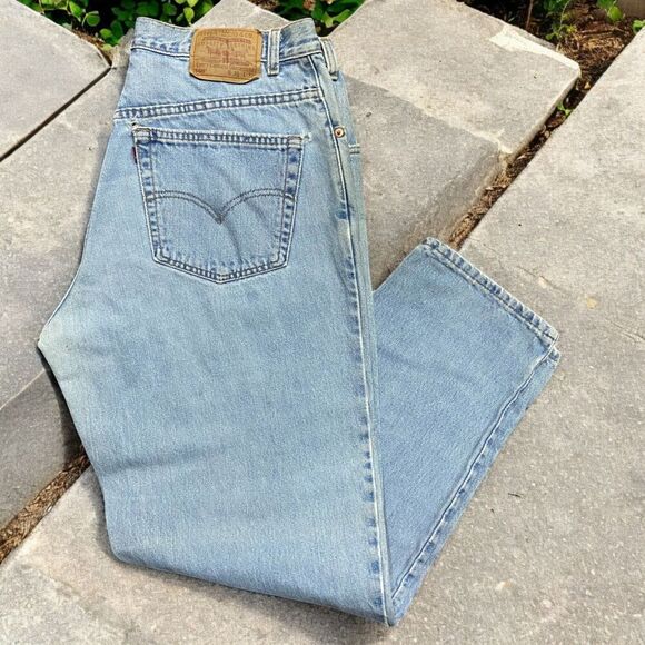 Levi's Other - Levi's 560 Comfort Relaxed Fit Vintage 2000 Denim Blue Jeans Mens Size W38 x L32